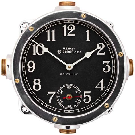 navy master wall clock